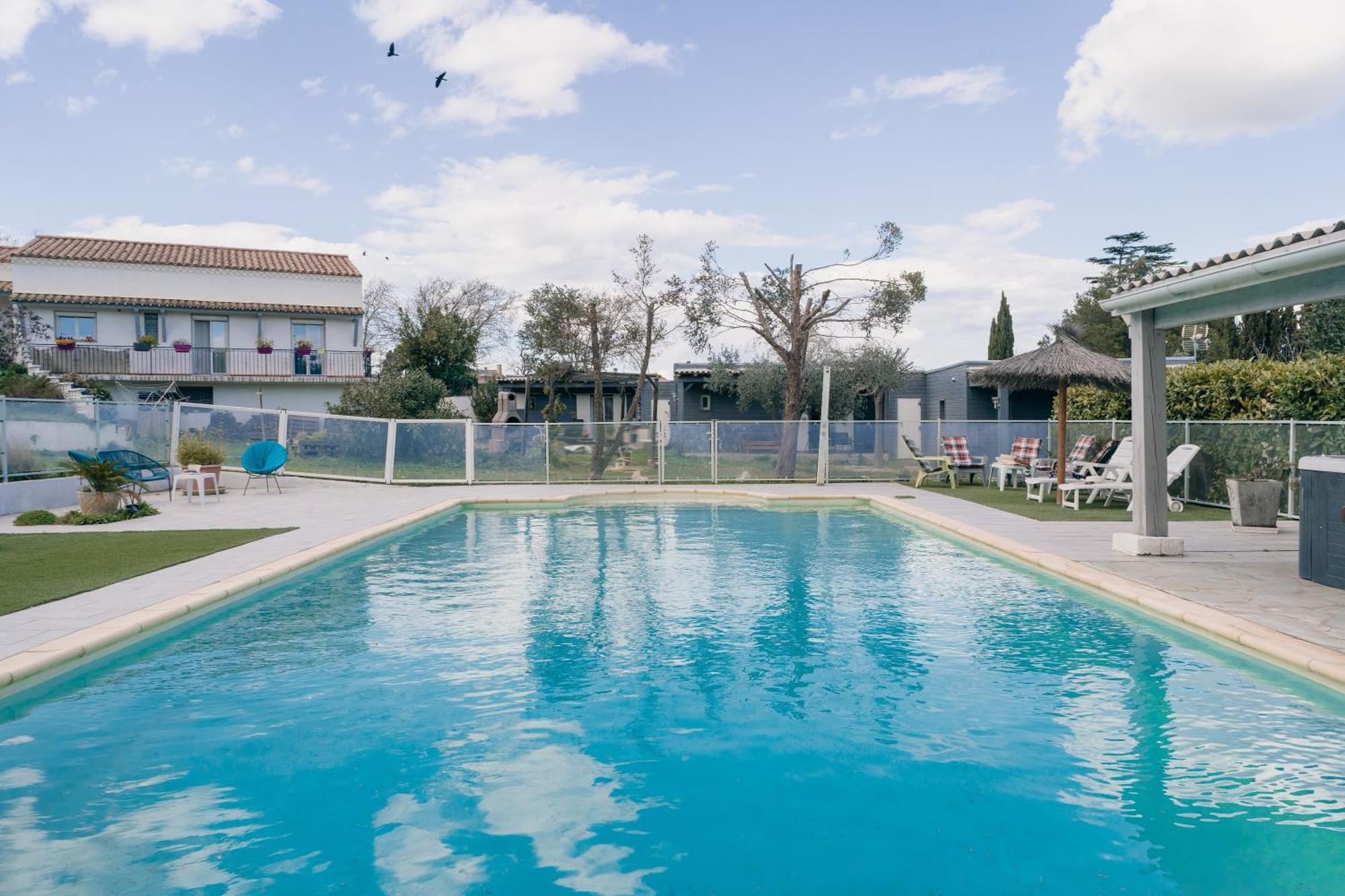 Les Gites De Ginestas Esterno foto